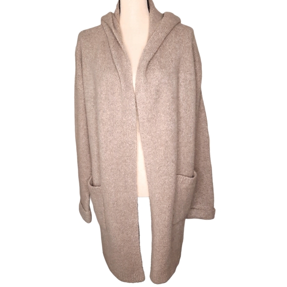 Tahari Sweaters - Tahari Wool Blend Long Cardigan